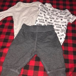 Carter’s boy 3 mo outfit